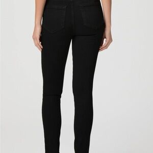 Paige premium denim black “Hoxton skinny ankle” EUC Size 29